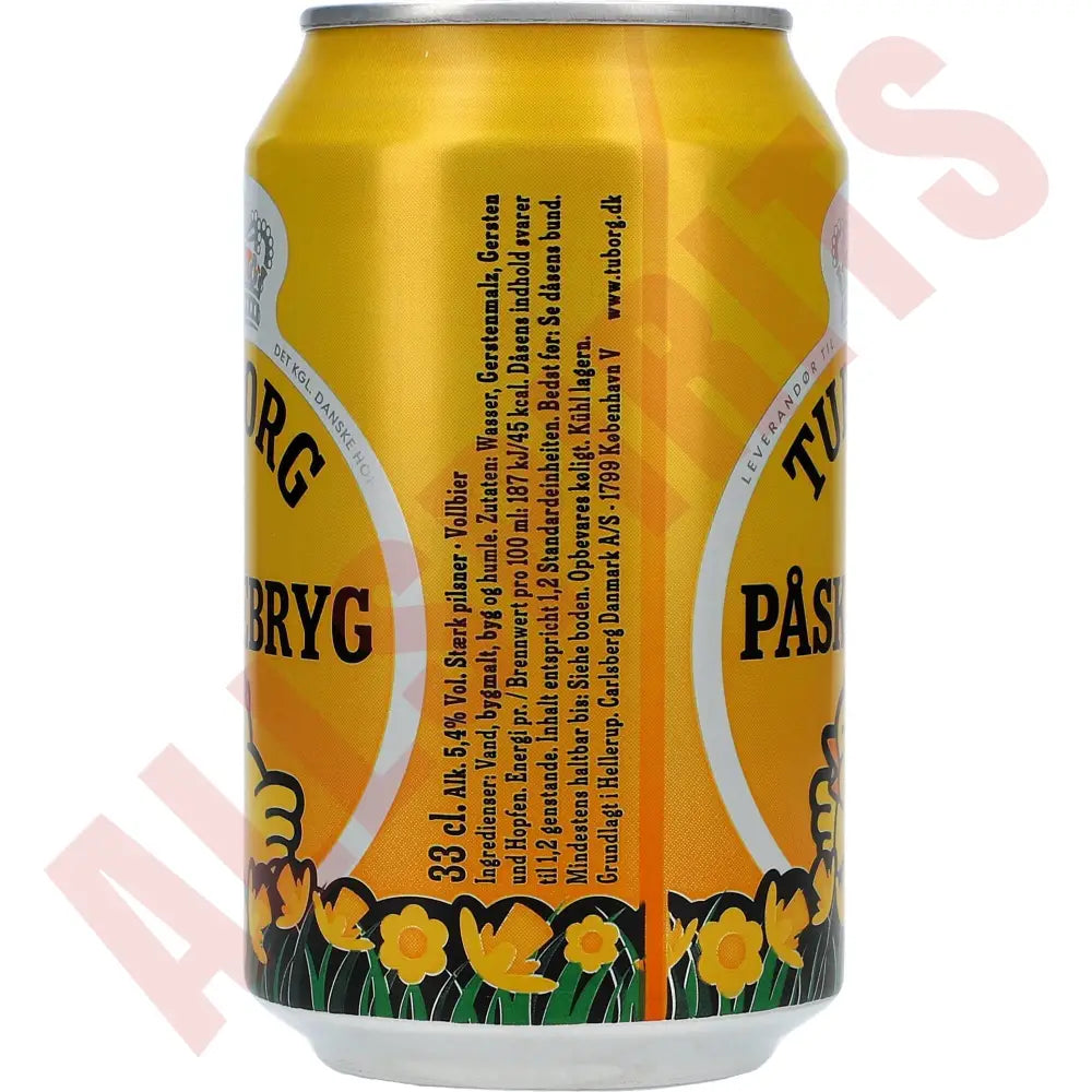 Tuborg Påskebryg ''Kylle Kylle'' 5,4% 24x 0,33 ltr zzgl. DPG Pfand - AllSpirits