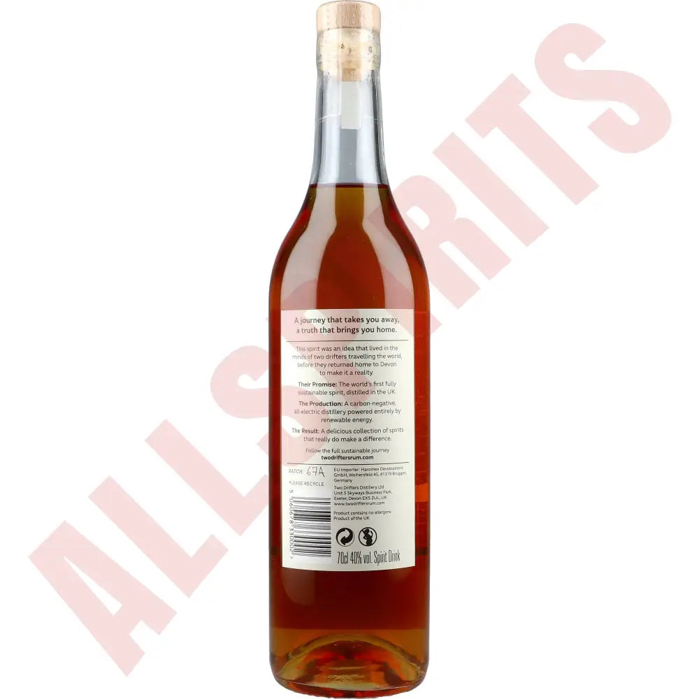 Two Drifters Lightly Spiced 40% 0,7L - AllSpirits