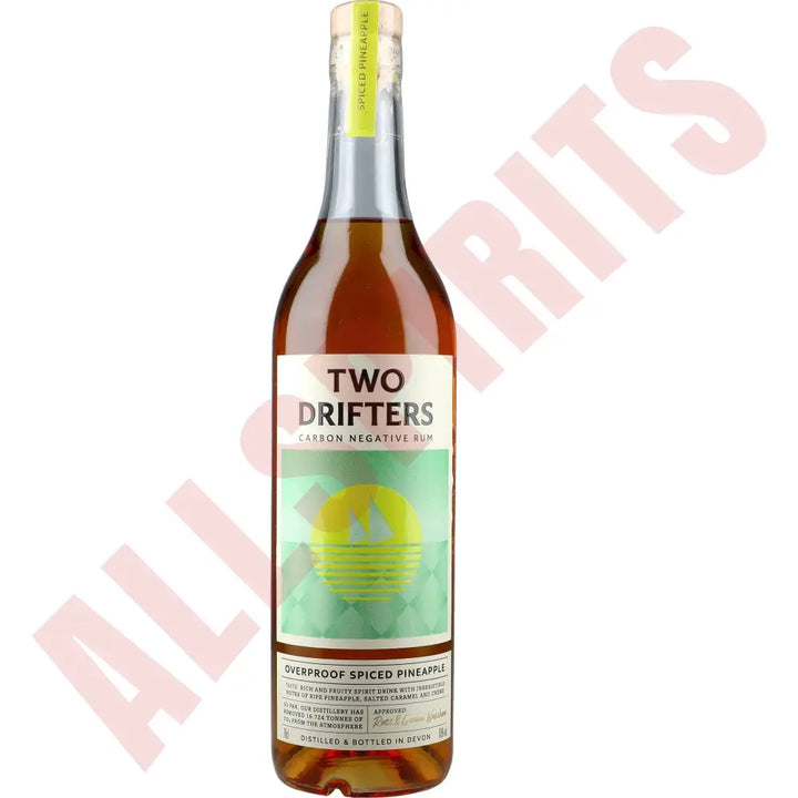 Two Drifters Overproof Spiced Pineapple 60% 0,7L - AllSpirits