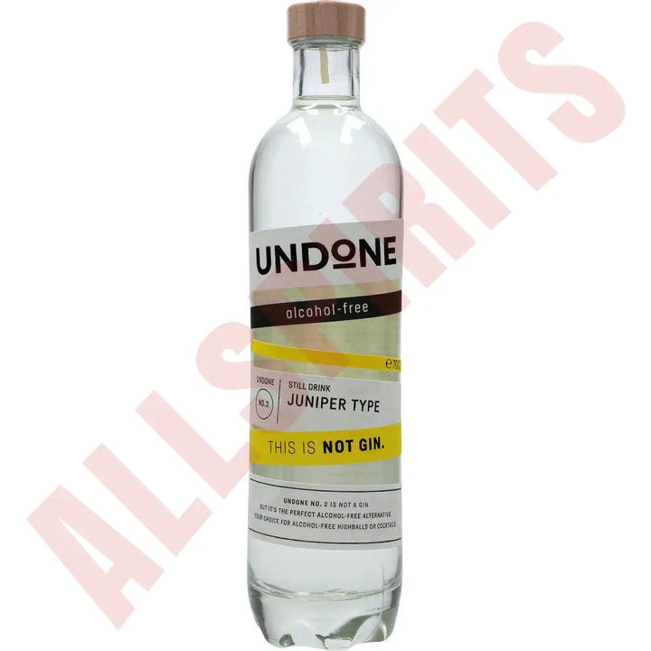 Undone No.2 alcfree Gin 0,7 ltr. - AllSpirits