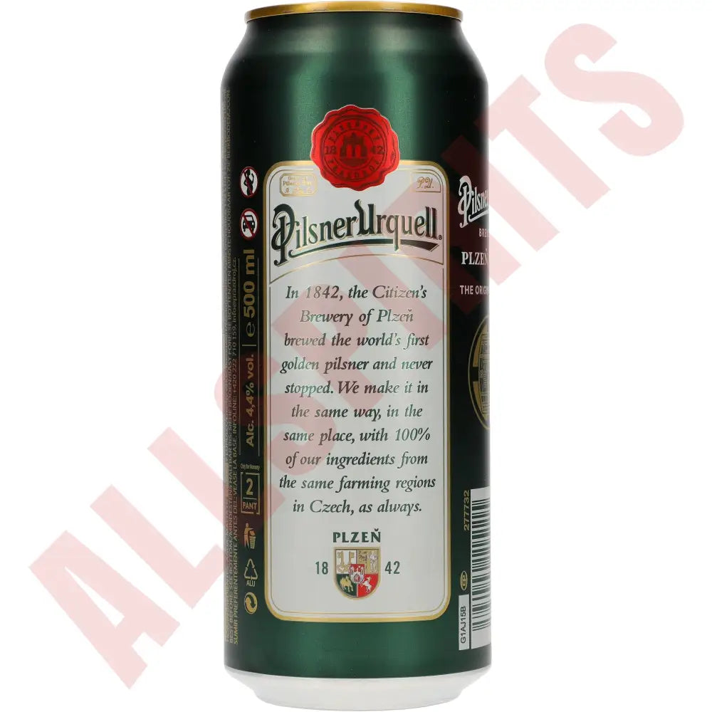 Urquell Pilsner 24x 0,5 ltr. Ds. zzgl. DPG Pfand - AllSpirits