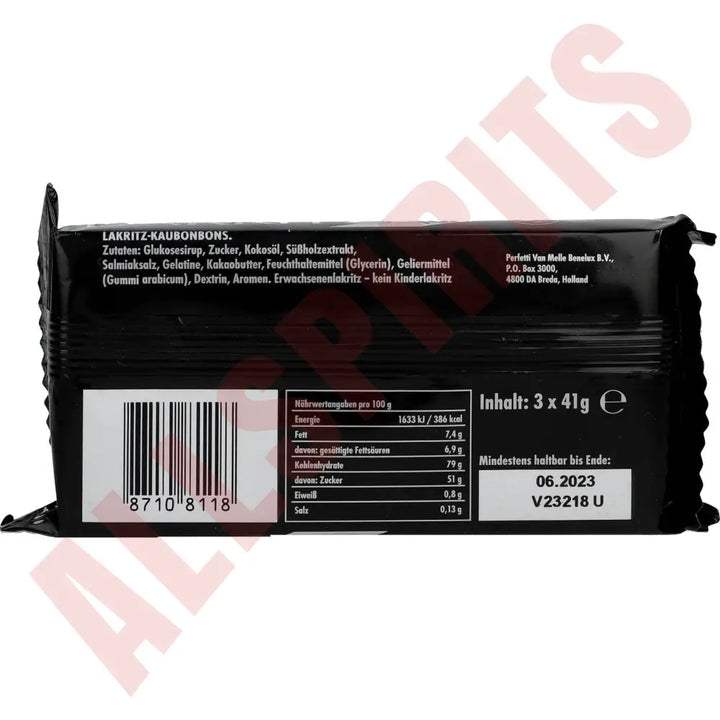 Van Melle Lakritz Toffees 3er 123g - AllSpirits