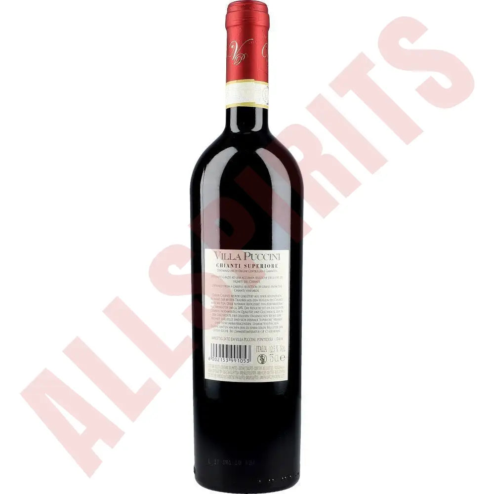 Villa Puccini Chianti Superiore 12,5% 0,75 ltr - AllSpirits