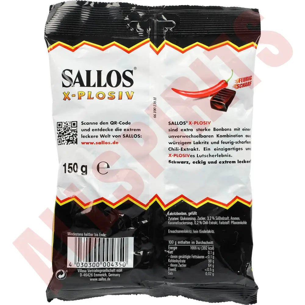 Villosa Sallos X-Plosiv 150g - AllSpirits