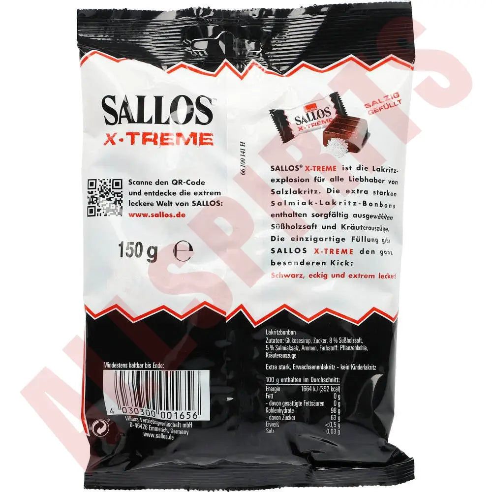 Villosa Sallos X-Treme 150g - AllSpirits