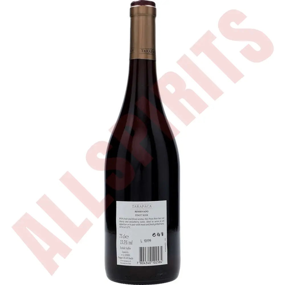 Viña Tarapacá Reservado Pinot Noir 13,5% 0,75 ltr - AllSpirits