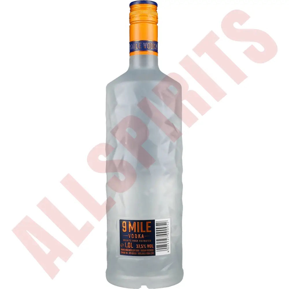 Vodka 9 Mile 37.5% 1 ltr. - AllSpirits