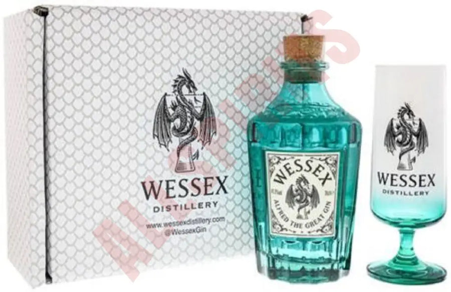 Wessex Alfred the Great GIN 41,3% 0,7 ltr. +Glas - AllSpirits