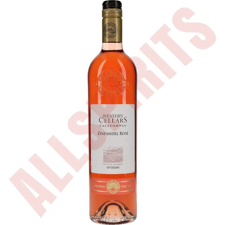 Western Cellars Zinfandel Rosé 10,5% 0,75 ltr. - AllSpirits