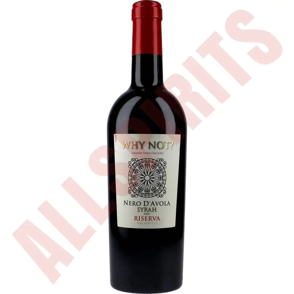 Why Not? Nero DÁvola Riserva 14% 0,75 ltr. - AllSpirits