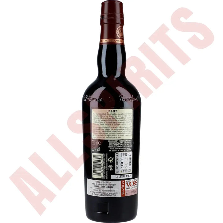 Williams & Humbert Jalifa Solera Especial 30YO Amontillado 0,5L -GB- 20% - AllSpirits