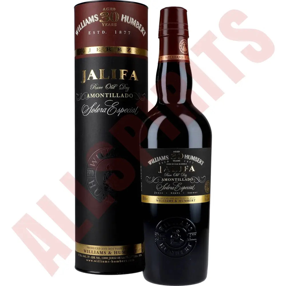 Williams & Humbert Jalifa Solera Especial 30YO Amontillado 0,5L -GB- 20% - AllSpirits