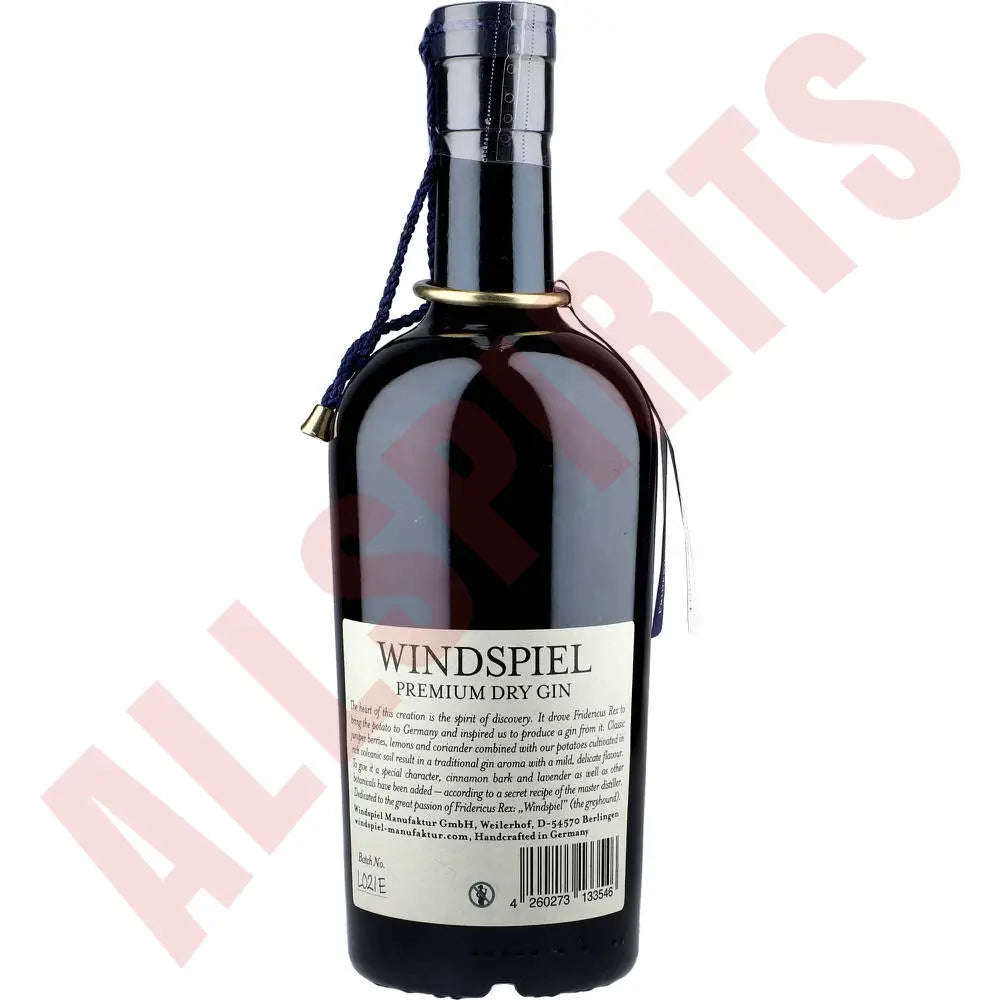 Windspiel Dry Gin 47% 0,5 ltr. - AllSpirits