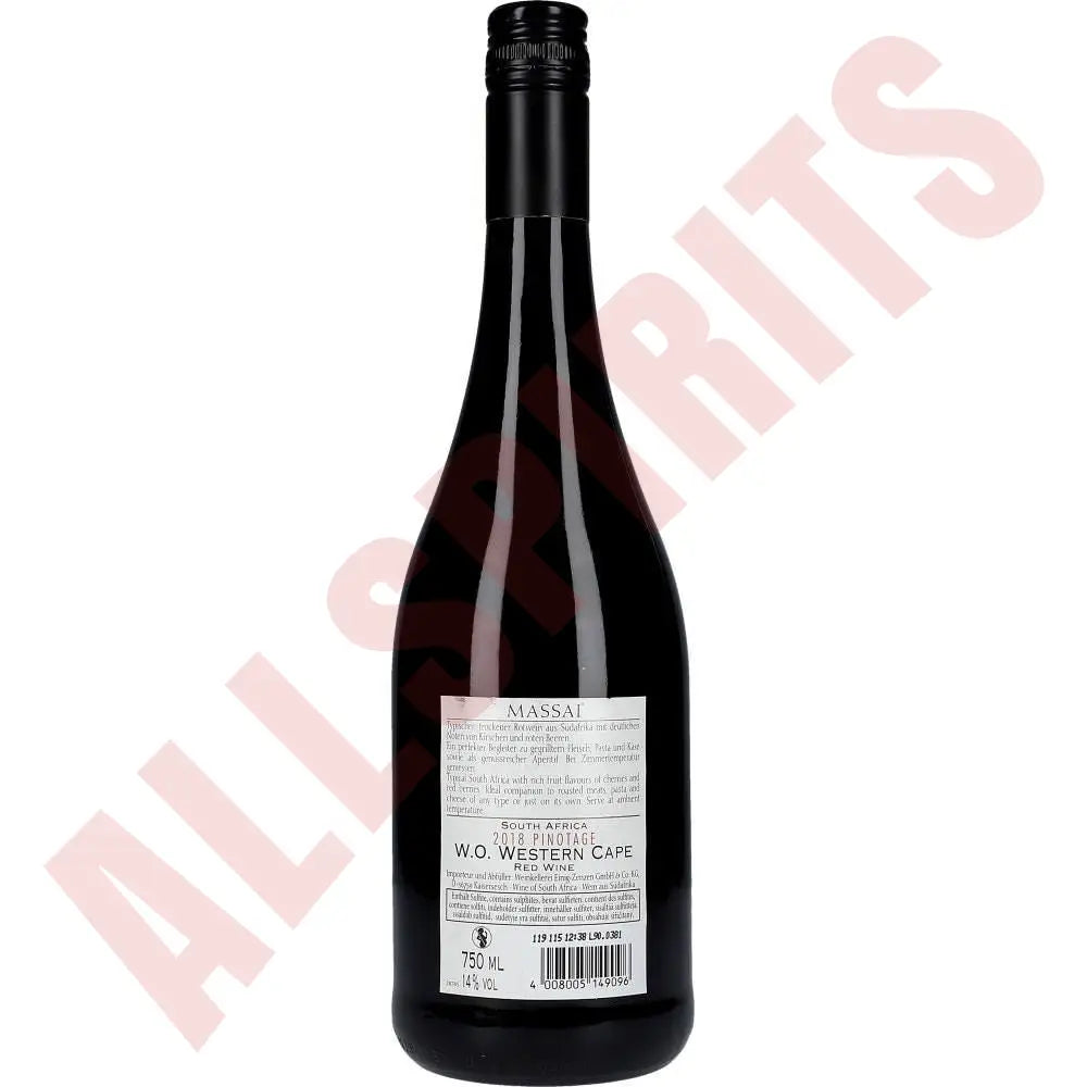 Wine Maker's Pride Massai Pinotage 14% 0,75 ltr - AllSpirits