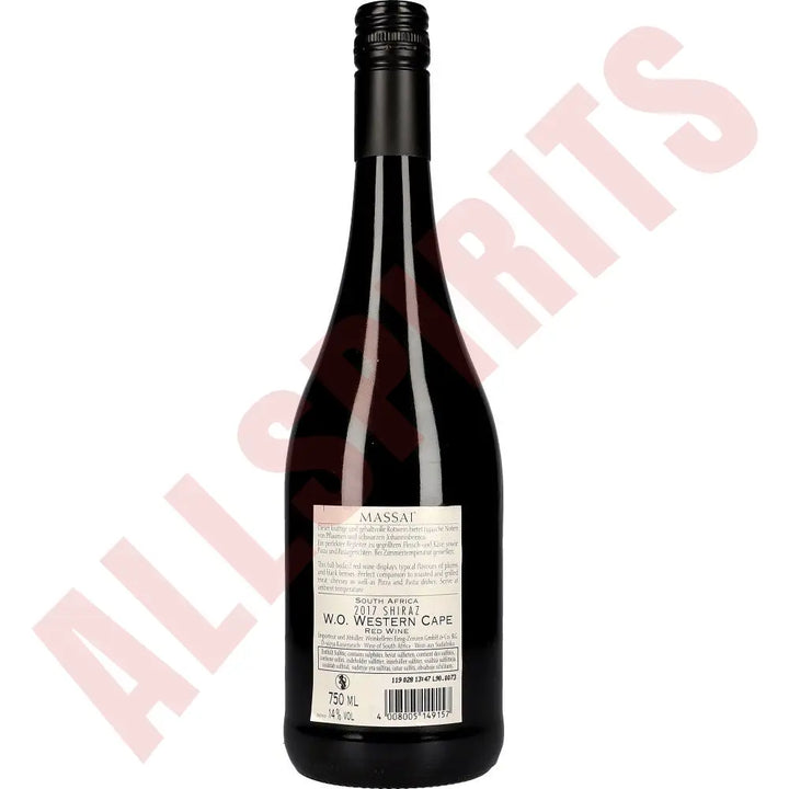 Wine Maker's Pride Massai Shiraz 14,5% 0,75 ltr - AllSpirits