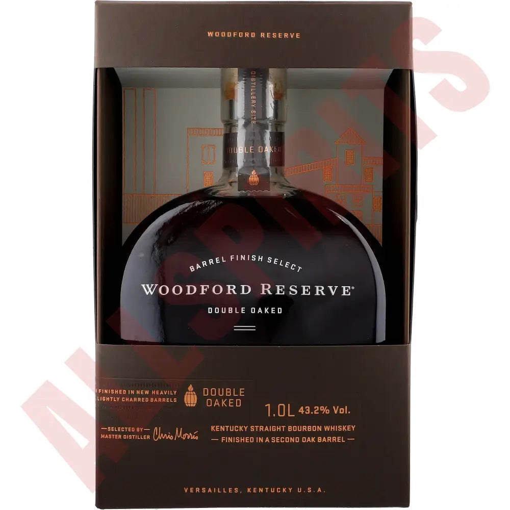 Woodford Double Oaked 43,2% 1 ltr. - AllSpirits