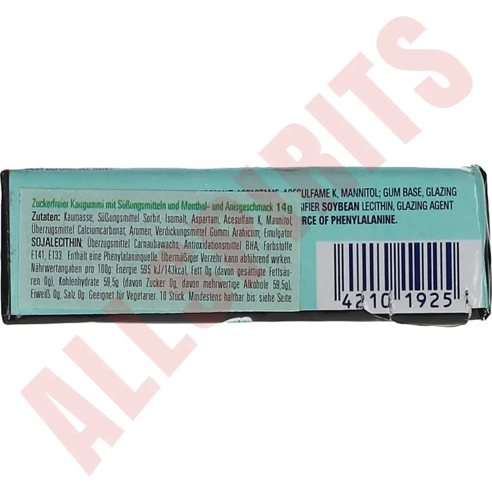 Wrigley's Airwaves Black Mint 14G - AllSpirits