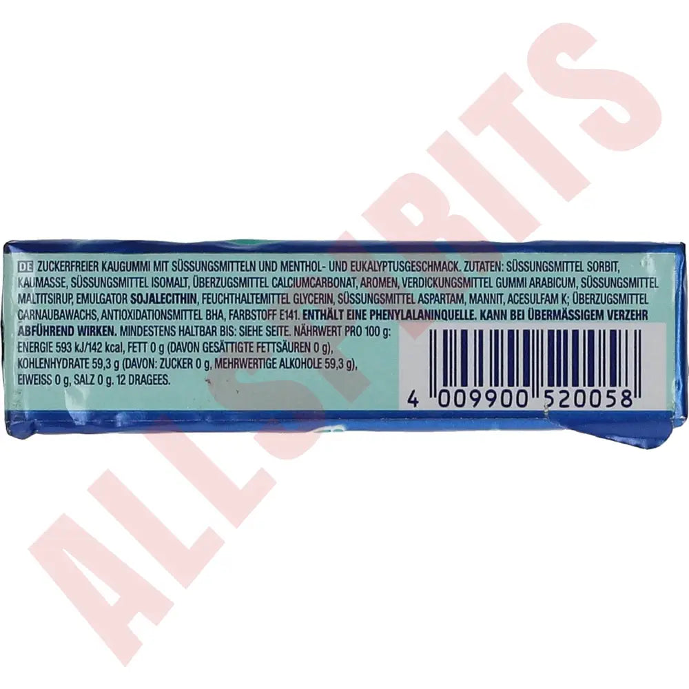 Wrigley's Airwaves Menthol & Eucalyptus 12PG - AllSpirits