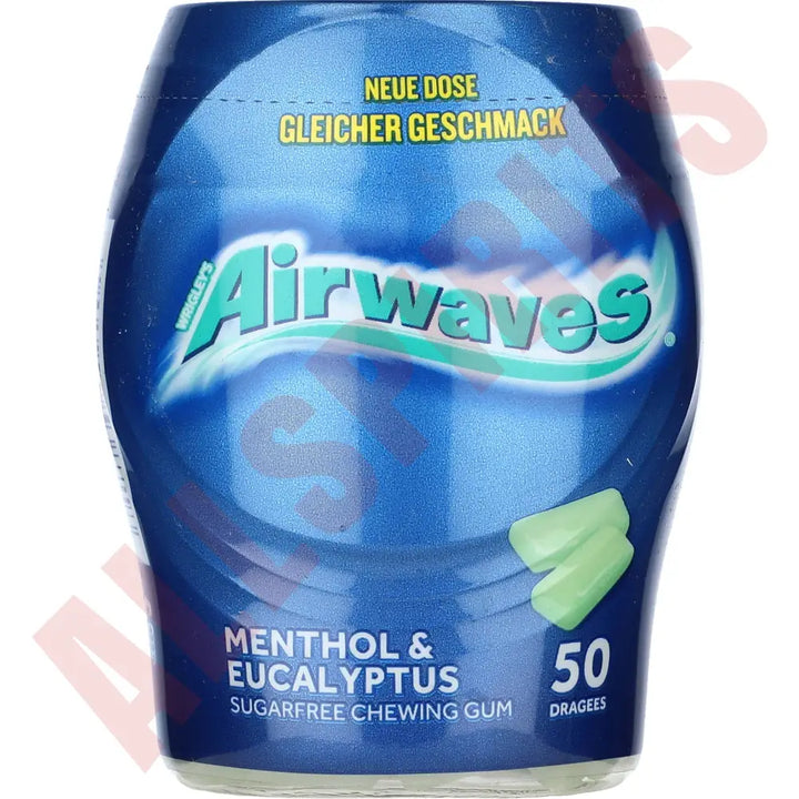 Wrigley's Airwaves Menthol & Eucalyptus ohne Zucker 50DS - AllSpirits