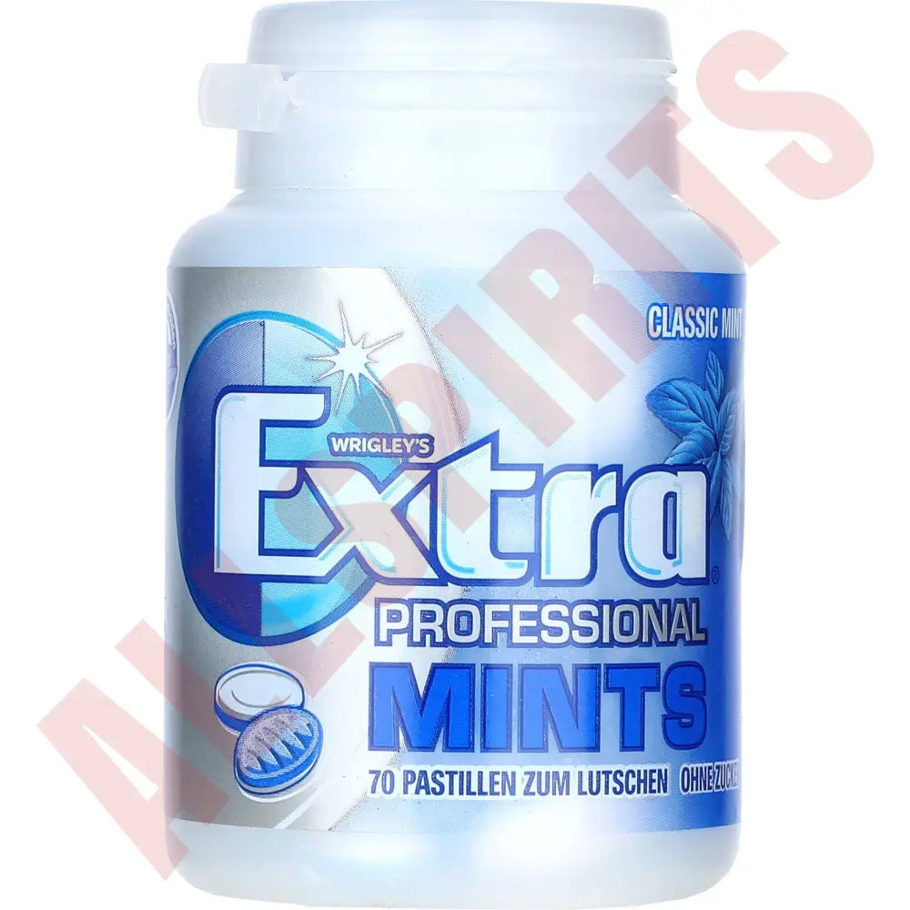 Wrigley's Extra Professional Mints Classic Dose 70DS - AllSpirits