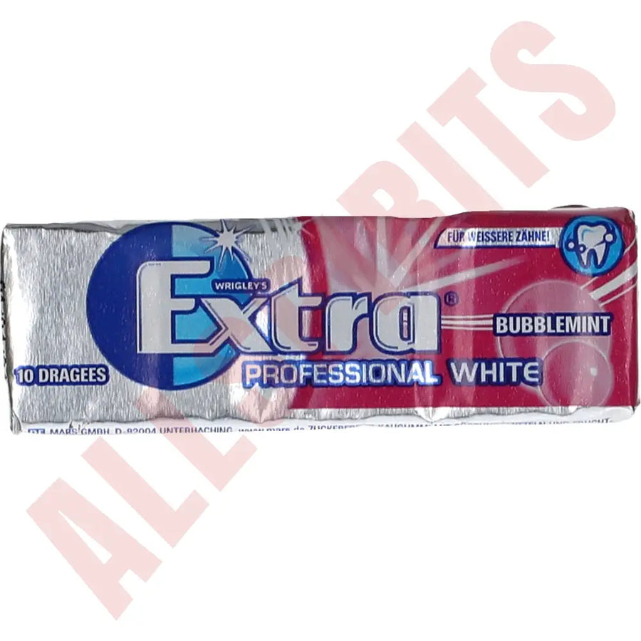 Wrigley's Extra Professional White Bubblemint 10PG - AllSpirits