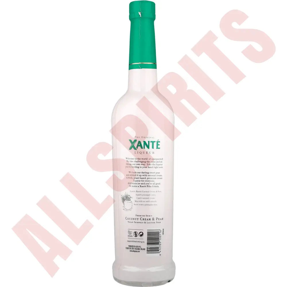 Xanté Coconut & Pear 17% 0,5 ltr. - AllSpirits