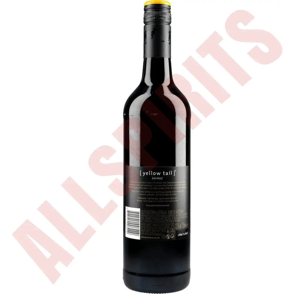 Yellow tail Shiraz 13,5% 0,75 ltr. - AllSpirits