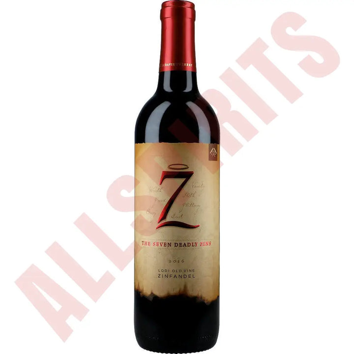 Z The Seven Deadly Zins Zinfandel 15 % 0,75 ltr. - AllSpirits