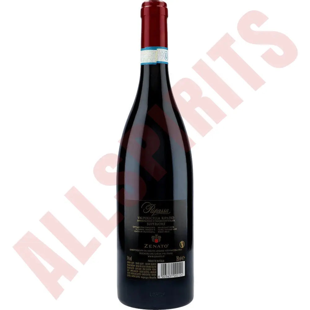 Zenato Valpolicella Ripasso Superiore 14 % 0,75 ltr. - AllSpirits
