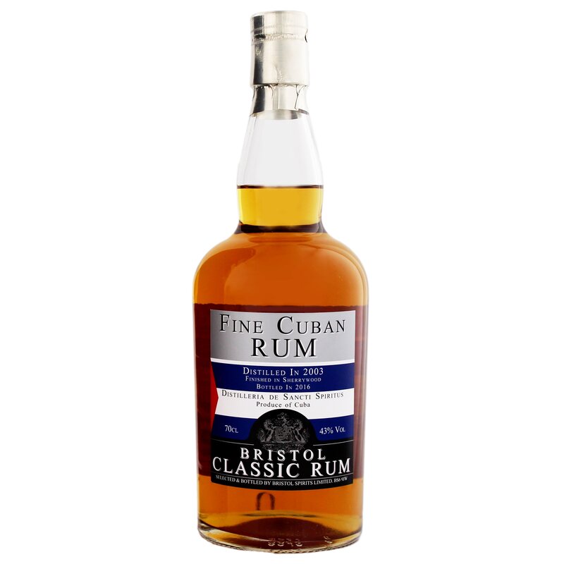 Bristol Fine Cuban Rum 43% 0,7 ltr.