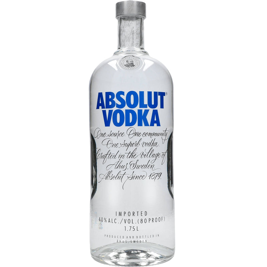 Absolut Vodka 40% 1.75 ltr. - AllSpirits
