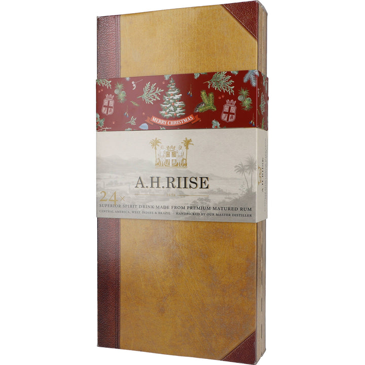 A.H. Riise Adventskalender Buch 40-60% 24x0,02l - AllSpirits