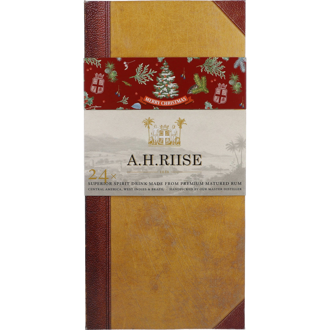 A.H. Riise Adventskalender Buch 40-60% 24x0,02l - AllSpirits