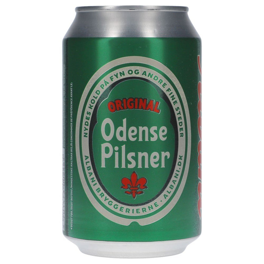 Albani Odense Pilsner 4,6% 24x 0,33 ltr. zzgl. DPG Pfand - AllSpirits