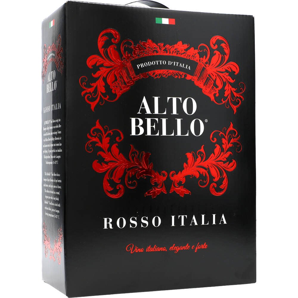 Alto Bello Rosso 13% 3 ltr - AllSpirits