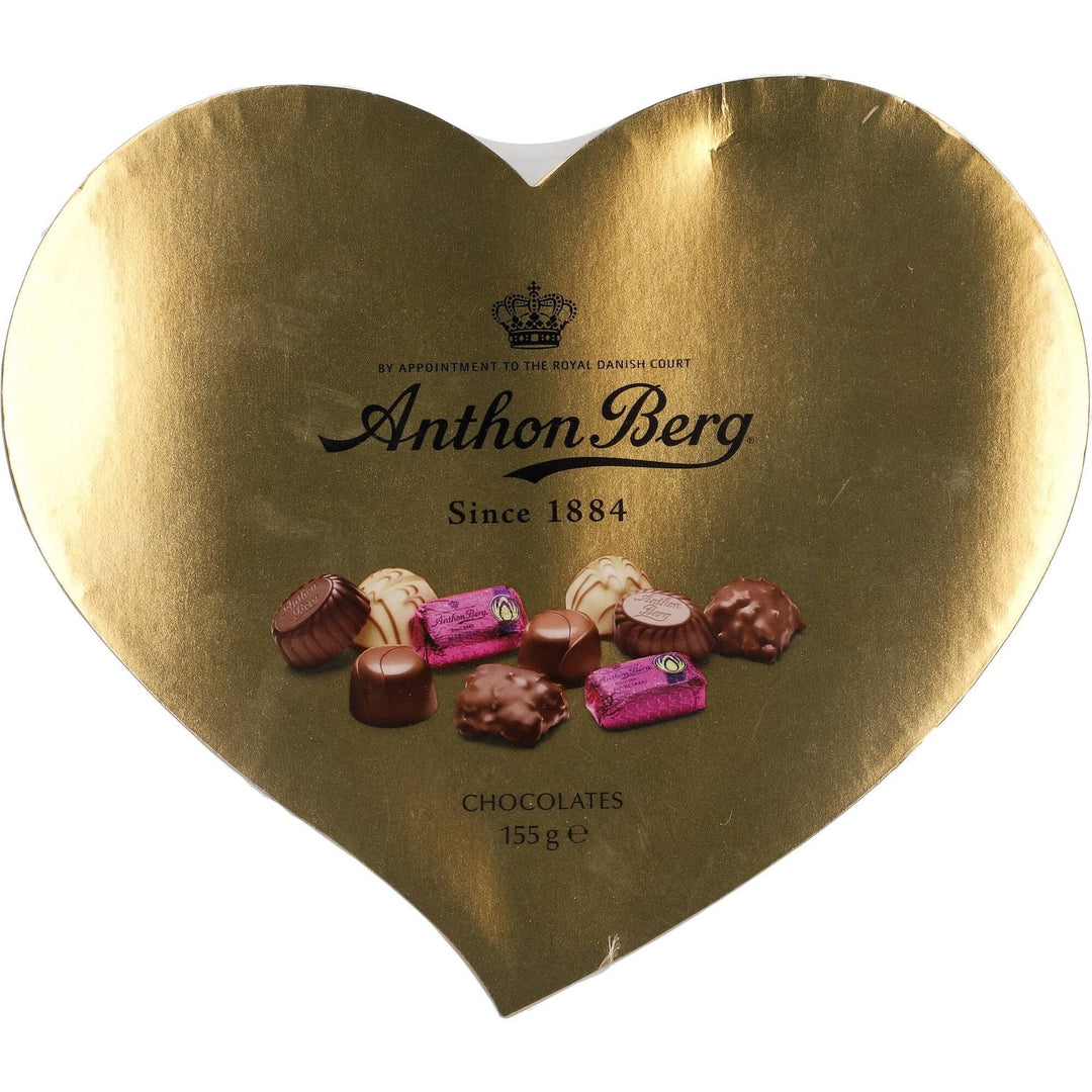 Anthon Berg Luxury Gold Heart 155g - AllSpirits
