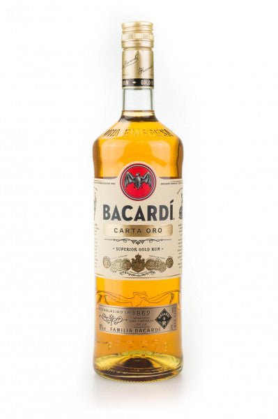 Bacardi Carta Oro 37,5% 1 ltr. - AllSpirits