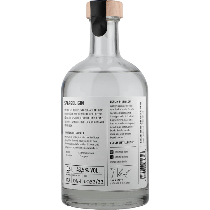 Beelitzer Sparger 43,5% 0,5l - AllSpirits