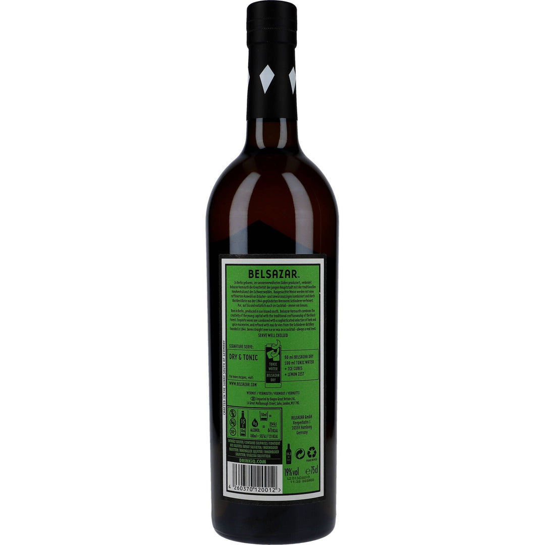 Belsazar Vermouth Dry 19% 0,75L - AllSpirits