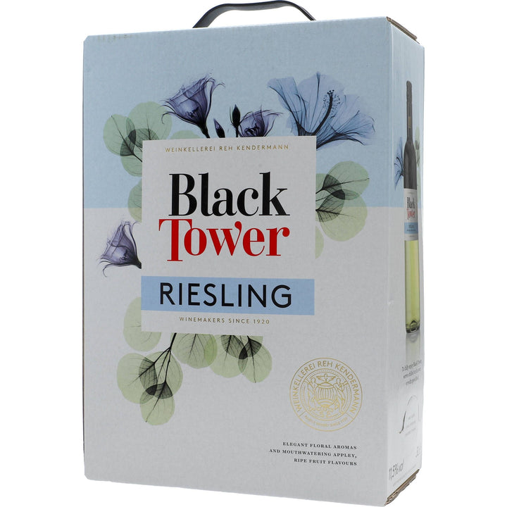 Black Tower Riesling Trocken 12 % 3 ltr. - AllSpirits