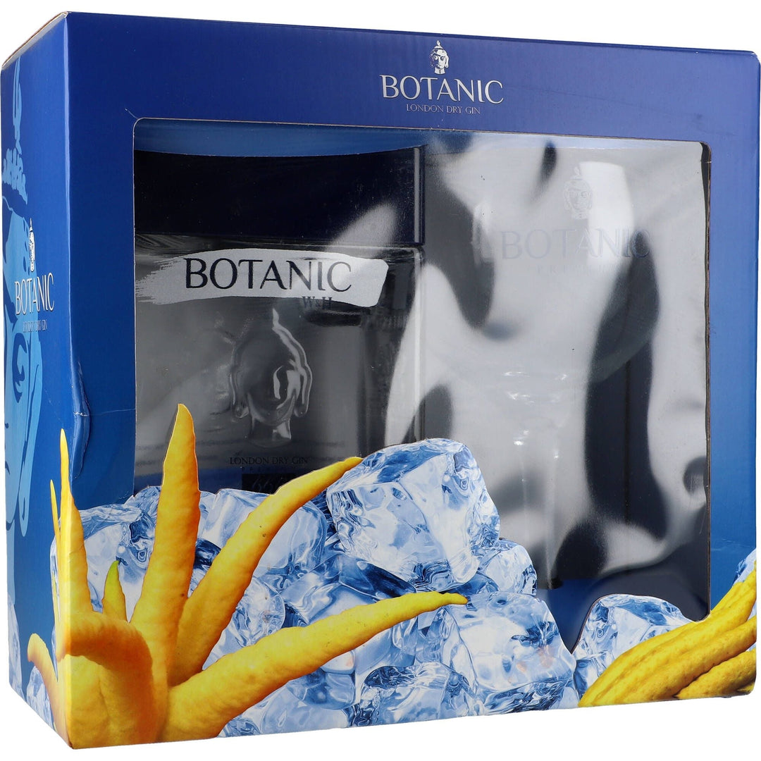 Botanic Cubical Premium London Dry Gin 0,7L + Glas (GB) 40% - AllSpirits