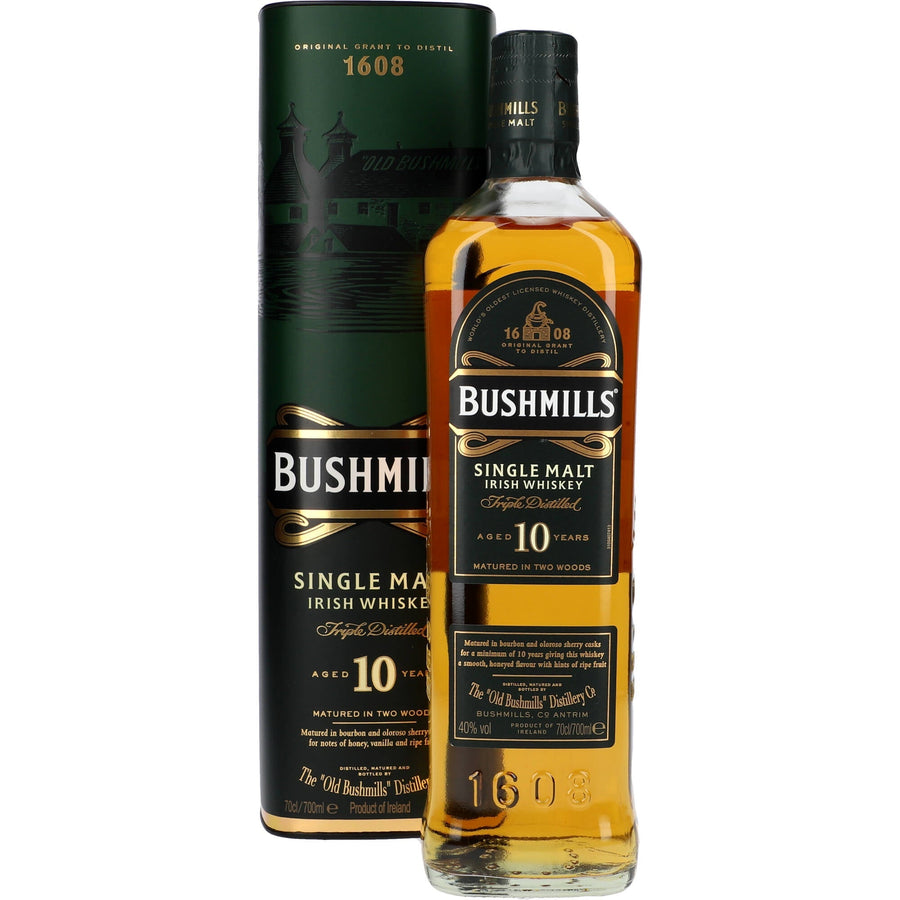 Bushmills 10YO 40% 0,7 ltr. - AllSpirits