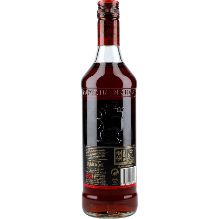 Captain Morgan Dark Rum 40% 0,7 ltr. - AllSpirits