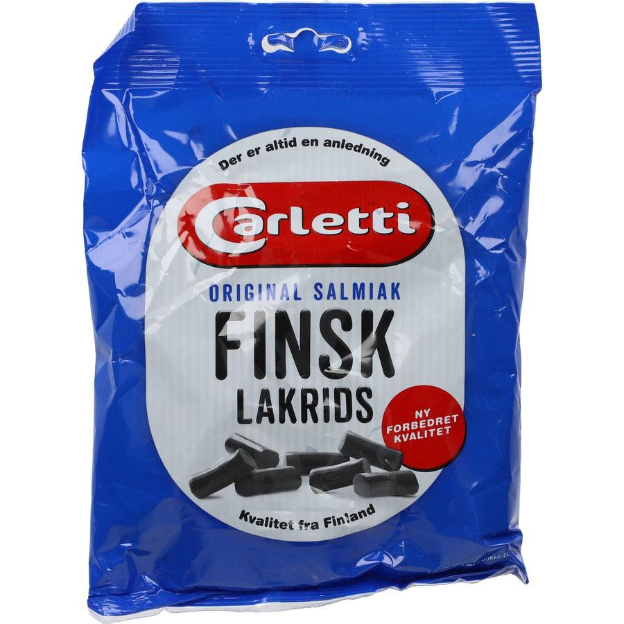 Carletti Finsk Lakrids Salmiak 350g - AllSpirits