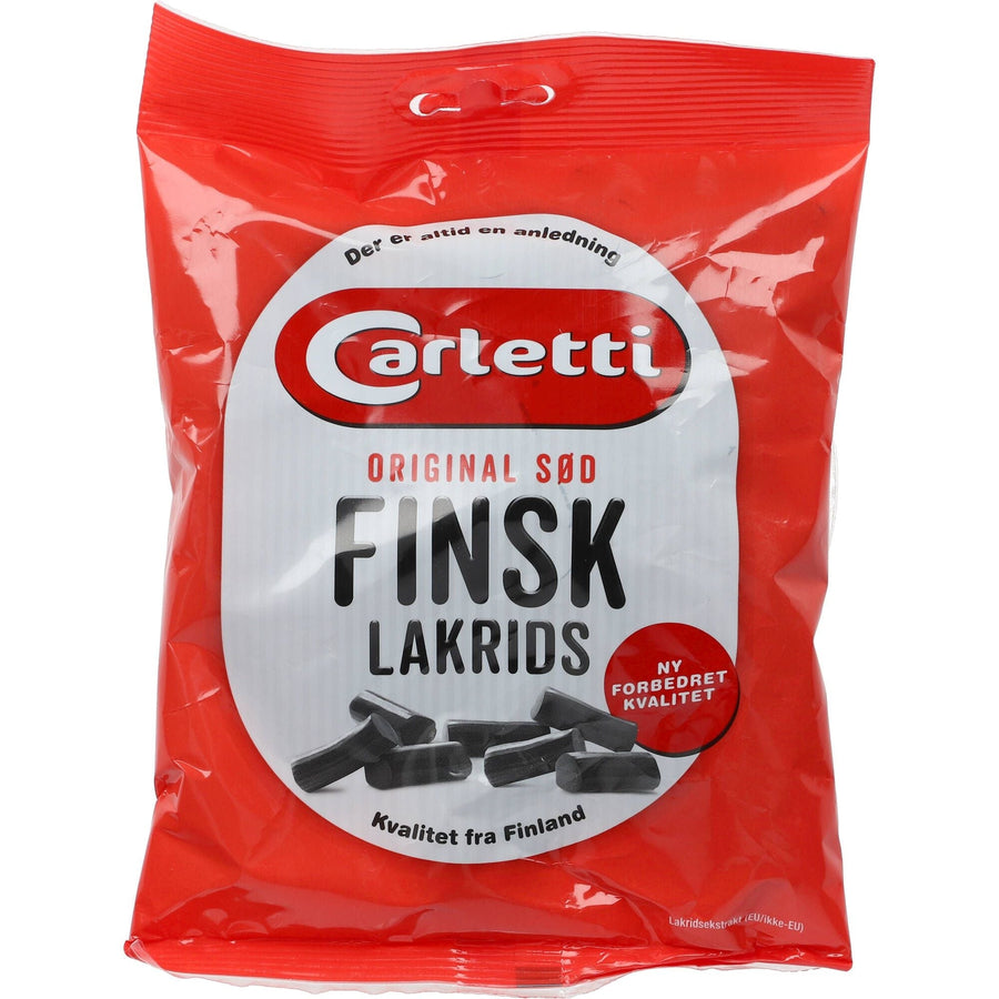 Carletti Finsk Lakrids Sød 350g - AllSpirits