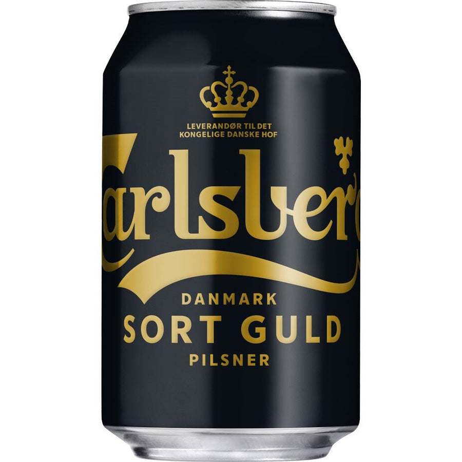 Carlsberg Sort Guld 5,8% 24x 0,33 ltr. zzgl. DPG Pfand - AllSpirits