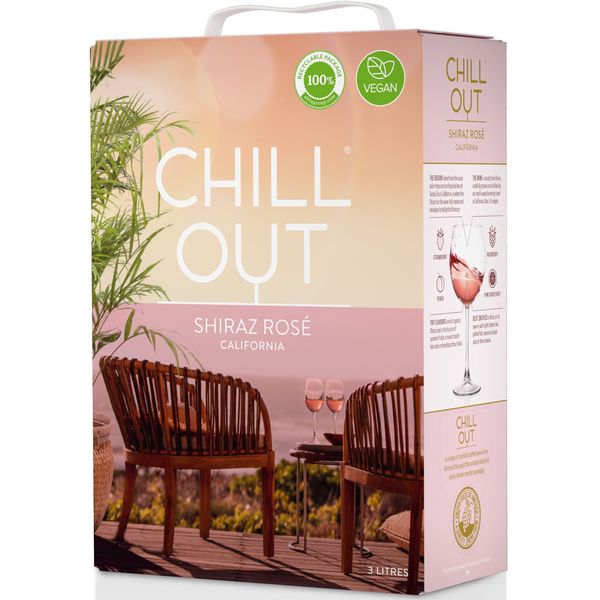 Chill Out Shiraz Rosé 12% 3 ltr. - AllSpirits