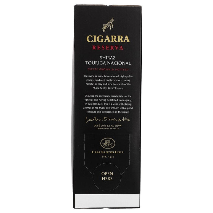 Cigarra Shiraz Reserva 13,5% 3ltr - AllSpirits