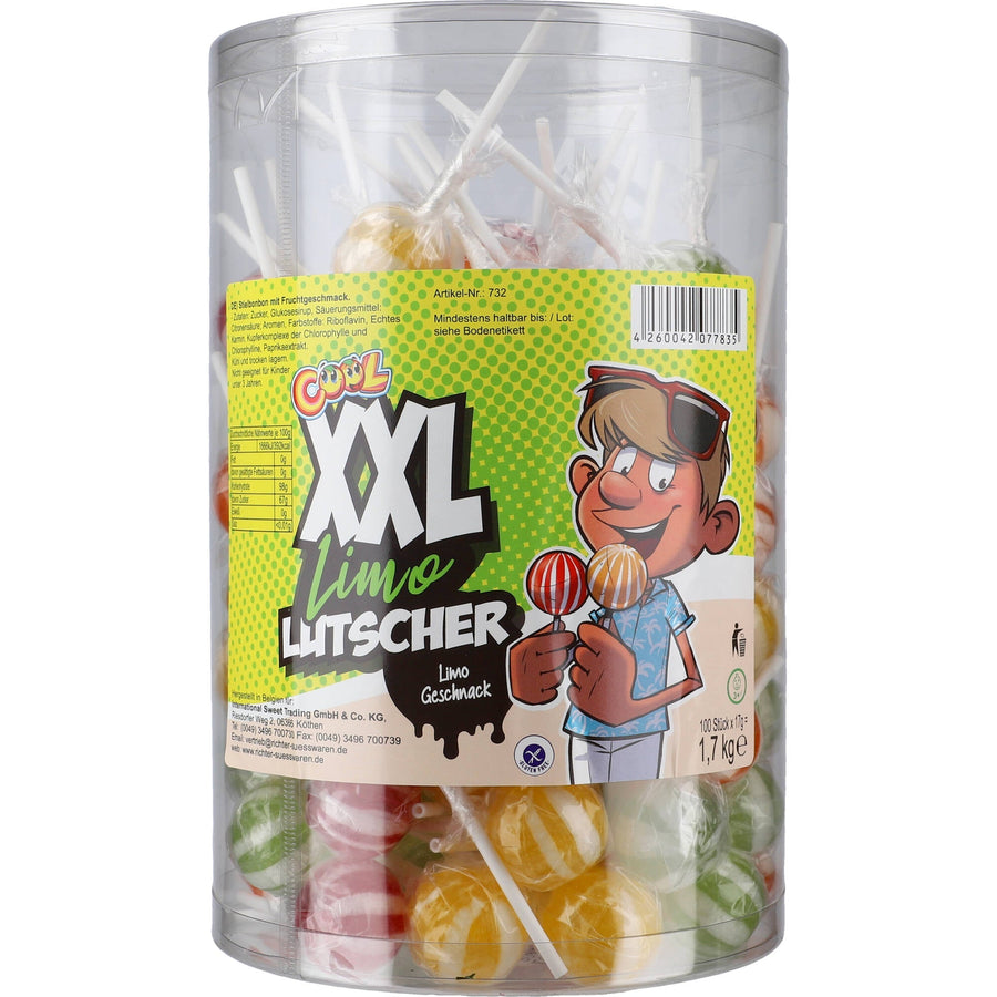 Cool XXL Limo Lutscher 1,7 Kg - AllSpirits