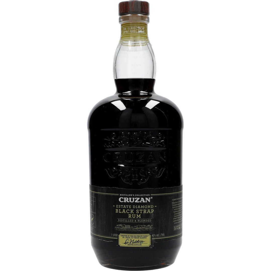 Cruzan Black Strap Rum 40% 1 ltr. - AllSpirits